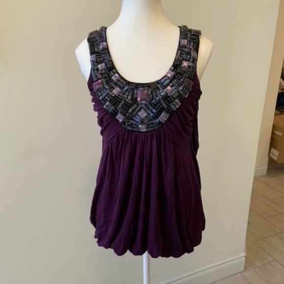 Ricki's purple halter top - Picture 1 of 3